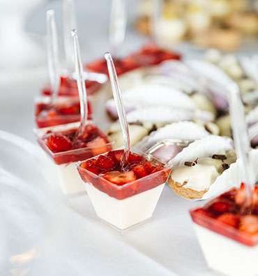 La Reine des Prés - Service Traiteur dans notre salle à Houffalize / Bastogne